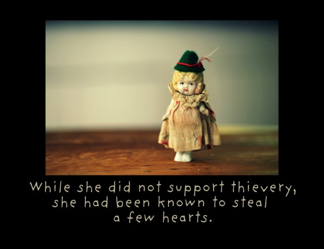 she had stolen a few hearts in her day.