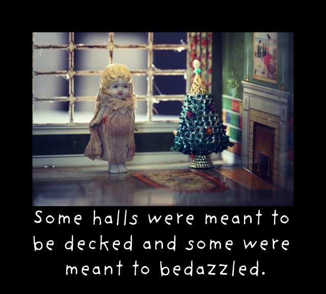 bedazzled christmas claudia