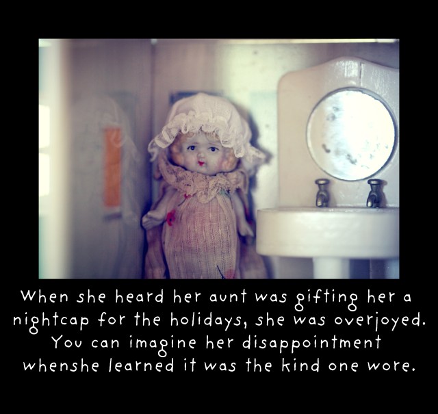 she far preferred the drinking kind of nightcap