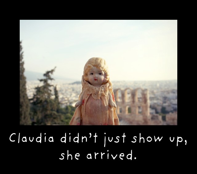 Claudia greece 9 framed text