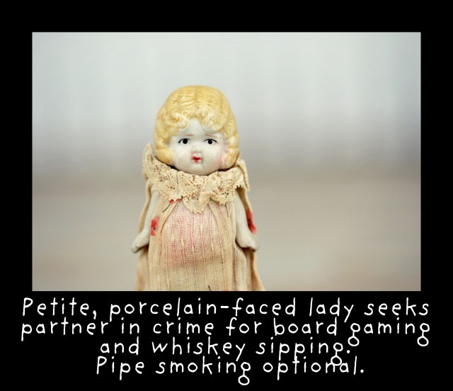 if Claudia were to write a personal ad