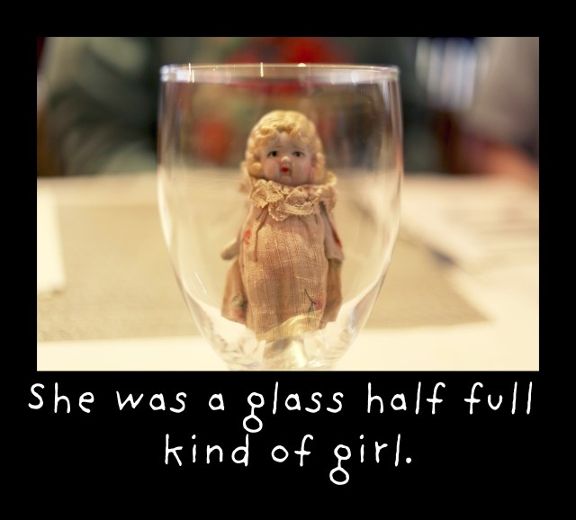 half full of claudia