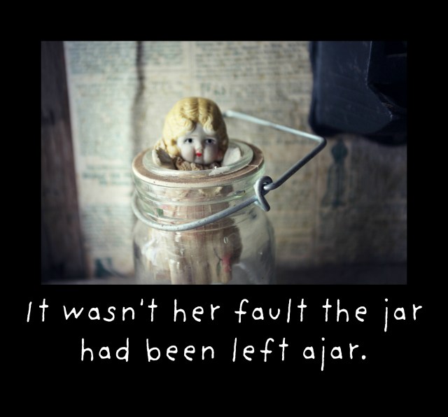 The jar was ajar claudia