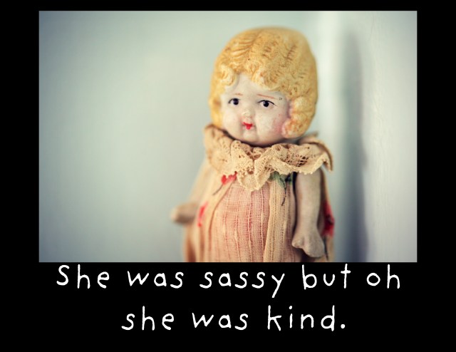 sassy but kind Claudia