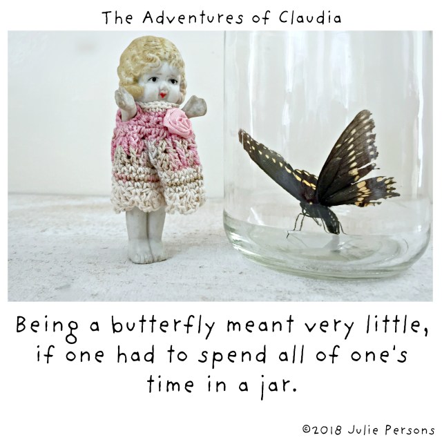 Claudia butterfly swallowtail 4 white 2018 jar square instagram