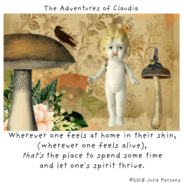 wherever you feel at home she said, wherever you feel alive mushroom ephemera white square instagram crop 2018 TEST TEXT #3