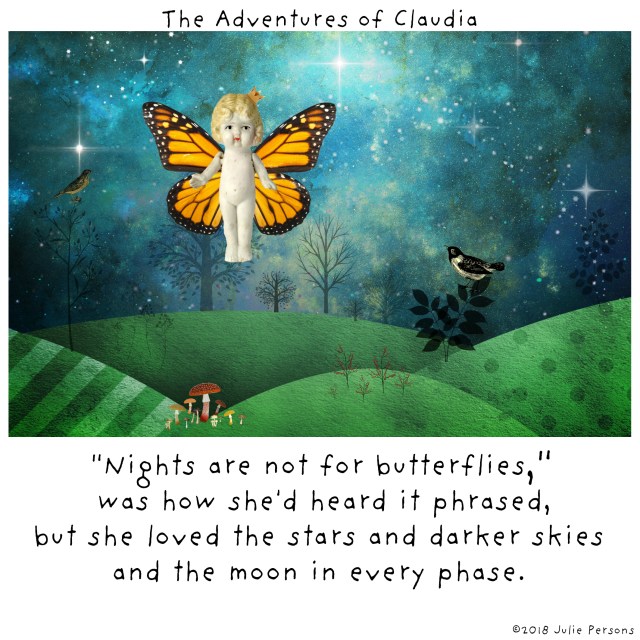 Nights are not for butterflies CLAUDIA CLEAN EDIT square instagram Crop white 2018